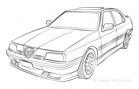 Powerflex Bushes Alfa Romeo 164 V6 & Twin Spark (1987 -1998)
