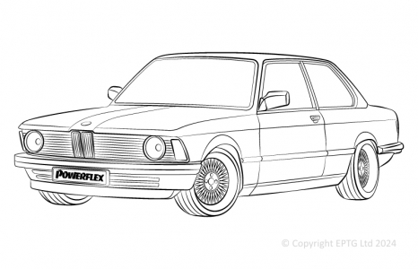 Powerflex Buchsen BMW E21 3 Series (1978-1983)