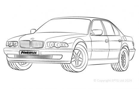 Powerflex Buchsen BMW E38 7 Series (1994 - 2002)