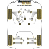 Preview: Powerflex Komplettset für Mini F54 Clubman Gen 2 (2015-)