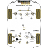 Preview: Powerflex Track Control Arm & Bush Kit (Adjustable) for Porsche 997 GT2, GT3 & GT3RS (2005-2012) Black Series