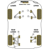Preview: Powerflex Rear Lower Wishbone Adjuster Bush for TVR Cerbera (1996-2006) Black Series