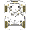 Preview: Powerflex Power Steering Rack Mountfor VW Jetta MK2 (1985 - 1992) Heritage Collection