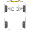 Preview: Powerflex Buchsen Führungsstift für die Radmontage für Renault Logan I & II inc Stepway (2004-)