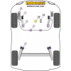 Preview: Powerflex Steering Rack Mounting Bush for Skoda Roomster (2006-2008)