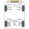 Preview: Powerflex Rear Wishbone Bush Short for TVR Griffith - Chimaera (1991-2002)