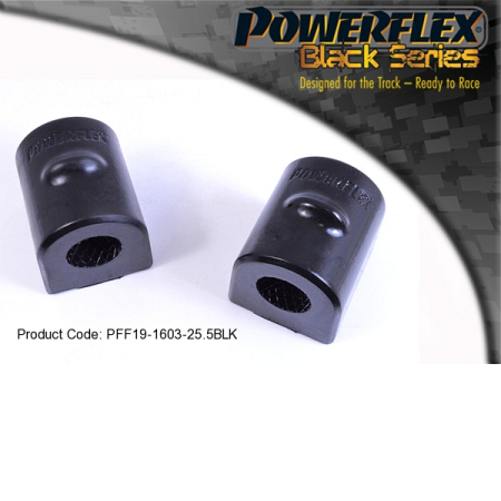 Powerflex Buchsen Stabilisator zum Fahrgestell vorne 25,5mm für Ford Galaxy (2006-2015) Black Series