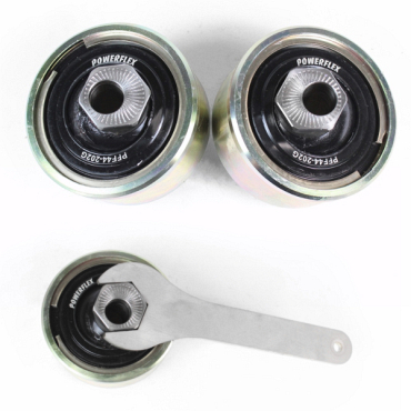 Preview: Powerflex Front Wishbone Rear Bush Anti-Lift & Caster Adjustable for Mitsubishi Lancer Evolution 7-8-9 (inc 260) Black Series