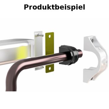 Preview: Powerflex Buchsen vorderer Stabilisatorbuchsen & Plattensatz 29mm für BMW E63/E64 6 Series M6 (2005–2010)