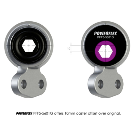 Preview: Powerflex Buchsen vorderer Querlenker hinten, Nachlaufeinstellung für BMW Z4 E85 & E86 (2003-2009)