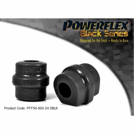 Powerflex for Peugeot RCZ (2009-on) Front Anti Roll Bar Bush 24.5mm PFF50-603-24.5BLK Black Series