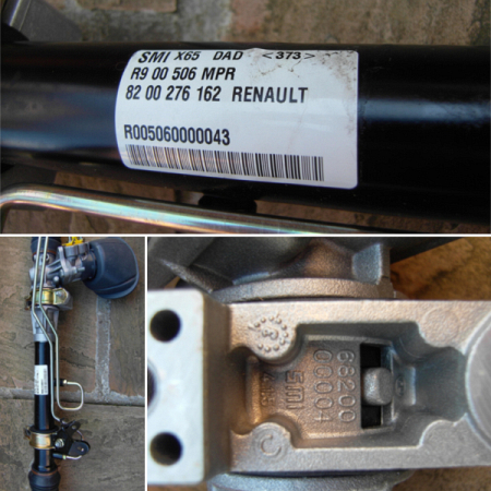 Powerflex SMI Steering Rack Mount Kit for Renault Clio II inc 172 & 182 (1998-2012)