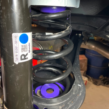 Powerflex Rear Upper and Lower Spring Pads for Hyundai Kona inc N (2018-)