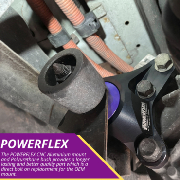 Powerflex Buchsen hintere Motorhalterung vordere Buchse inkl. Halterung für Mitsubishi Outlander PHEV