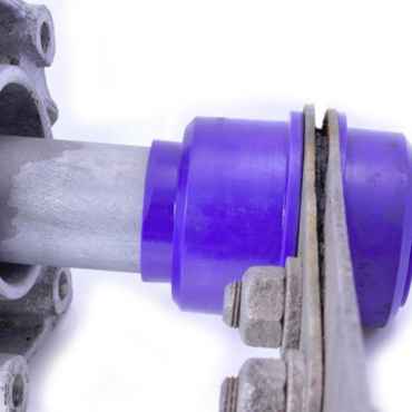 Preview: Powerflex Buchsen hinteres Drehgelenk zum Achsrohr für Porsche 944 inc S2 & Turbo (1985-1991) Black Series