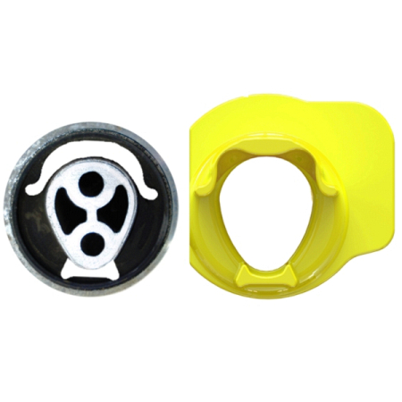 Preview: Powerflex Gearbox Front Mounting Bush Insert Kit for Porsche 997 inc. Turbo (2005-2012) Black Series