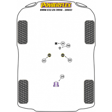 Preview: Powerflex Wheel Mounting Guide Pin for BMW Z8 E52 (1998-2003)