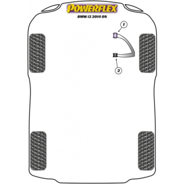Preview: Powerflex Buchsen Wagenheberaufnahme für BMW i3 (2013-)