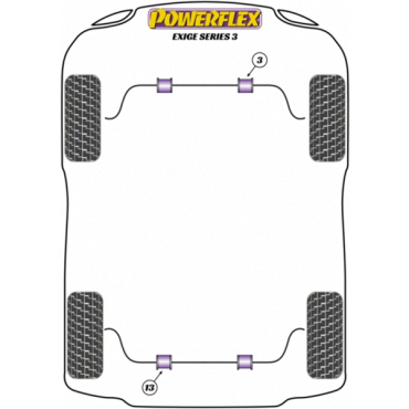 Powerflex Wheel Mounting Guide Pin for Lotus Exige Series 3