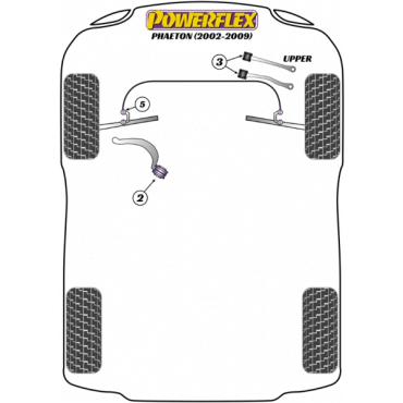 Powerflex Wheel Mounting Guide Pin for VW Phaeton (2002-2009)