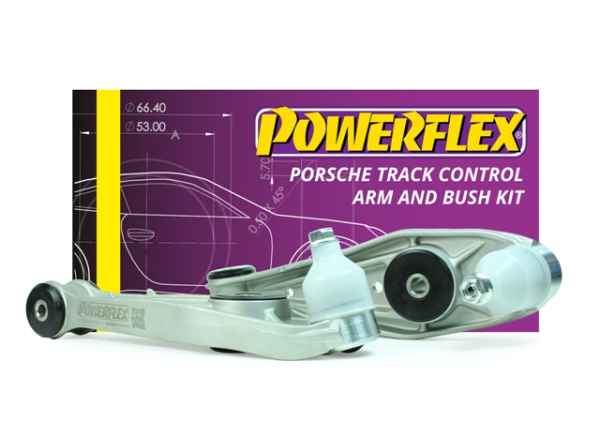 Powerflex Buchsen Satz incl. Querlenker hinten für Porsche 718 Boxster/Cayman Black Series
