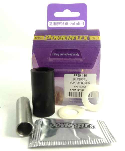 Powerflex SPECIAL Cylinderical Bush with Stainless Steel Inner Sleeve for Universal Parallele Buchsen Black Series