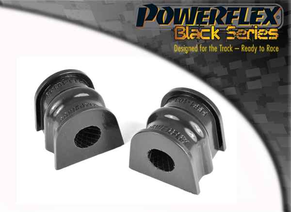 Powerflex Buchsen Stabilisator zum Fahrgestell vorne 18mm für Alfa Romeo Alfasud, Alfasud Sprint (1971-1989), 33 (1983-1995) Black Series