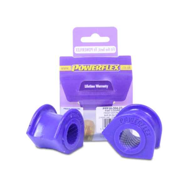 Powerflex for Fiat Coupe (1993-2000), Brava, Bravo, Marea Front Anti Roll Bar To Chassis Bush 23mm PFF16-304-23