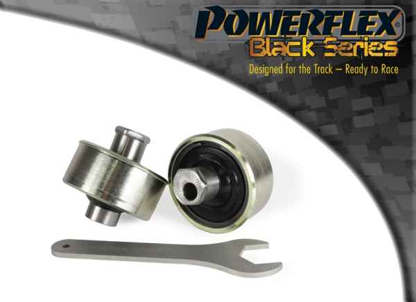 Powerflex Front Lower Arm Rear Bush Caster Adjustable for Jaguar (Daimler) X Type (2001-2009) Black Series