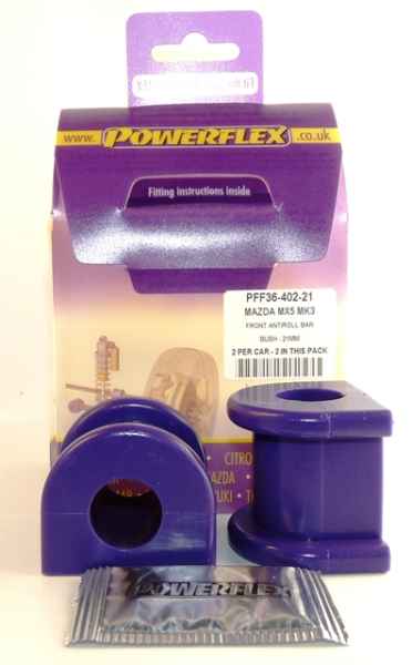 Powerflex für Mazda MX-5 MK3 2005 on Stabilisator vorne 21mm PFF36-402-21