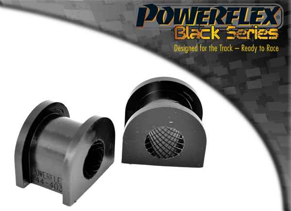 Powerflex for Mitsubishi Lancer Evolution 10 Rear Anti Roll Bar To Chassis Bush 23mm PFF44-403-23BLK Black Series