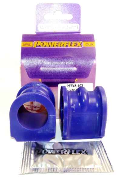 Powerflex Buchsen Stabibefestigung an der Karosserie 28mm für Nissan Sunny/Pulsar Gti-R (1990-1994)