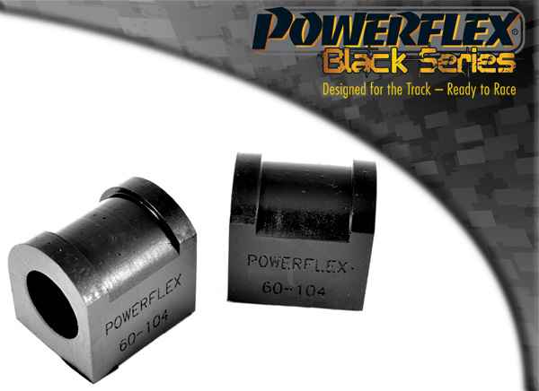 Powerflex Buchsen Stabibefestigung an der Karosserie 21mm für Renault 5 Mk2 (1985-1995) Black Series