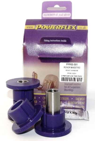Powerflex Buchsen Vorderradaufhängung PU Buchse vorne für Rover Maestro (1982-1995)