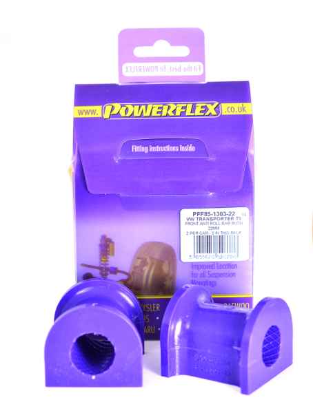 Powerflex Front Anti Roll Bar Bush 22mm for VW T5 Transporter inc. 4Motion (2003-2015)