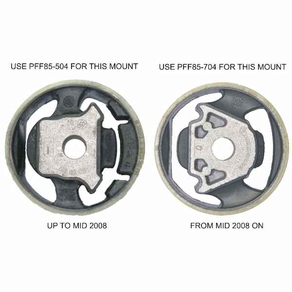 Powerflex Lower Engine Mount Insert (Large) Track Use for VW Eos 1F (2006-)