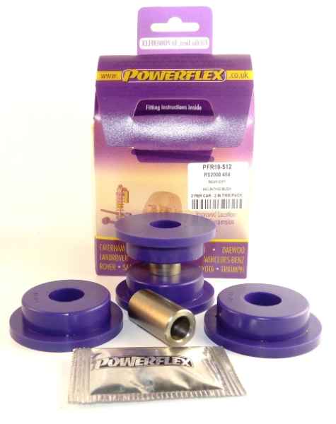Powerflex for Ford Escort MK5,6 RS2000 4X4 1992-96 Rear Diff Mounting Bush PFR19-512