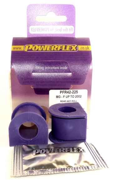 Powerflex Buchsen Stabilisator hinten 18mm für Rover MGF (1995-2002)