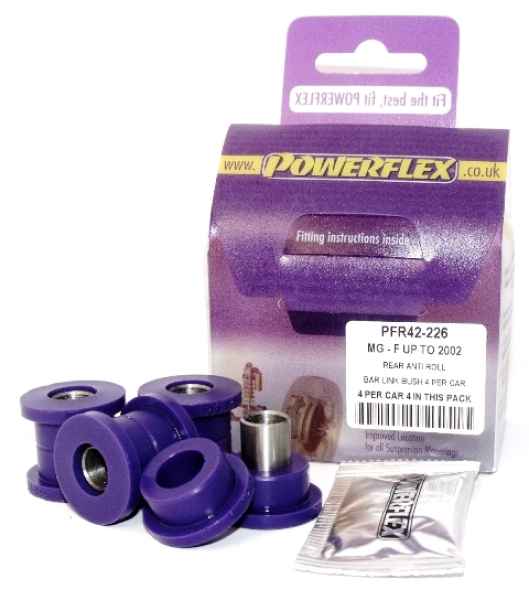 Powerflex Buchsen Verbindungsbuchse hinterer Stabilisator für Rover MGF (1995-2002)