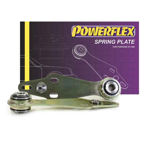 Powerflex Buchsen Hinterachsstrebe Achsstrebe für Porsche 964 (1989 - 1994) Black Series