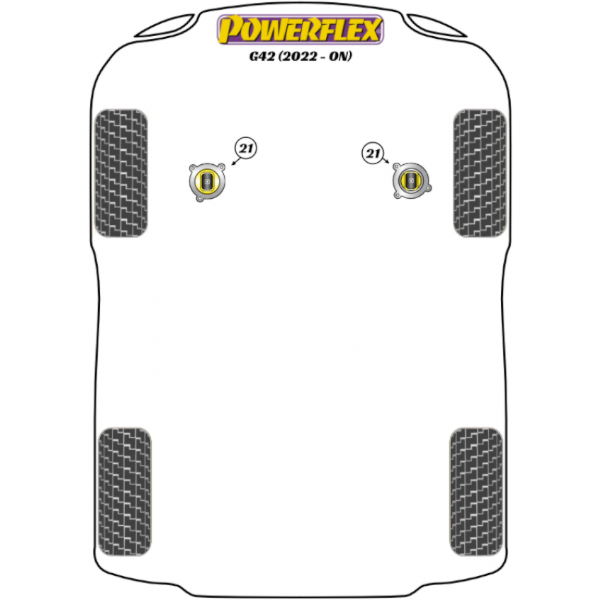 Powerflex Buchsen BMW G42 (2022-)