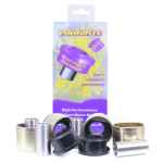 Powerflex Buchsen Zug-, Schubstrebe vordere Buchse mit Nachlaufkorrektur - 25mm Lift für Land Rover Defender (1984-1993)